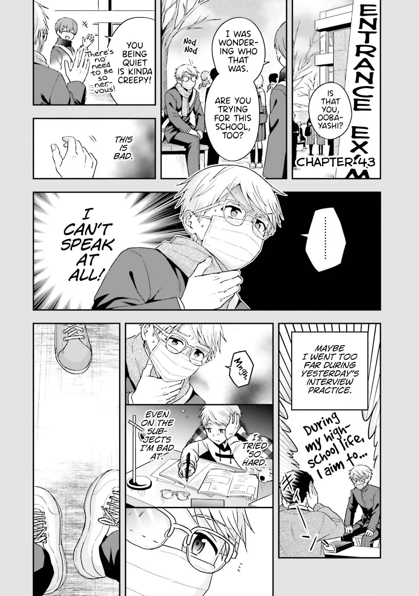 The Quiet Komori-san and the Loud Oobayashi-kun Chapter 43 1